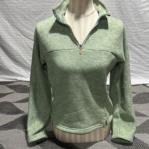 Patagonia Green Quarter-Zip Pullover